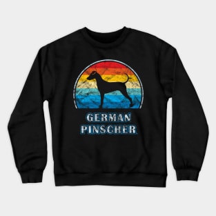 German Pinscher Vintage Design Dog Crewneck Sweatshirt